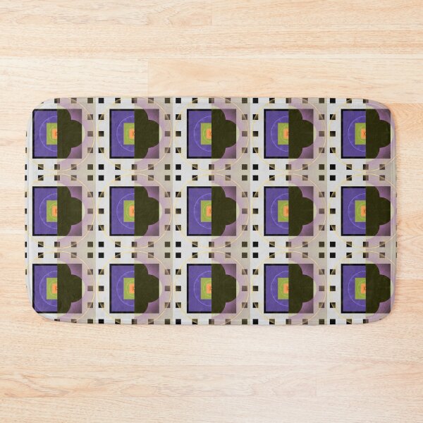Item preview, modern geometric abstract with light circle designed and sold by walstraasart.