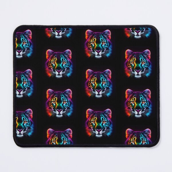 Item preview, Jaguar painted in neon designed and sold by Animalissima.