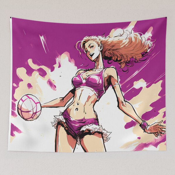 Item preview, "Seaside Volleyball" designed and sold by Art-Vortex-fr.