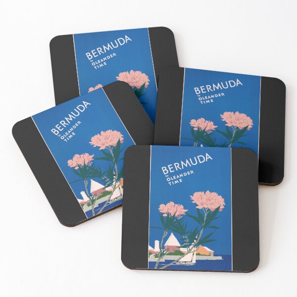 Item preview, Bermuda in oleander time 1952 by Adolph Treidler designed and sold by glenpap.