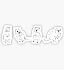 Quokka Stickers Sticker
