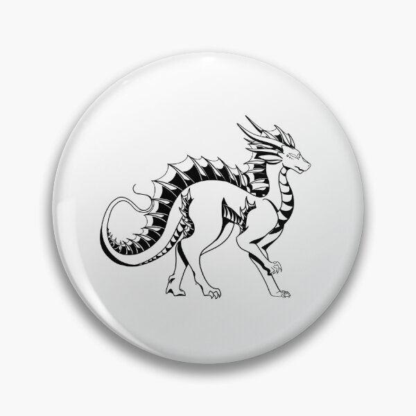 Item preview, Four-Legged Dragon: Not Filled In designed and sold by galaxy-dragon.