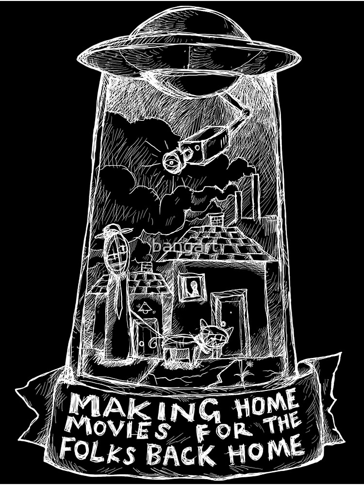 Subterranean Homesick Alien - Radiohead Illustrated lyrics