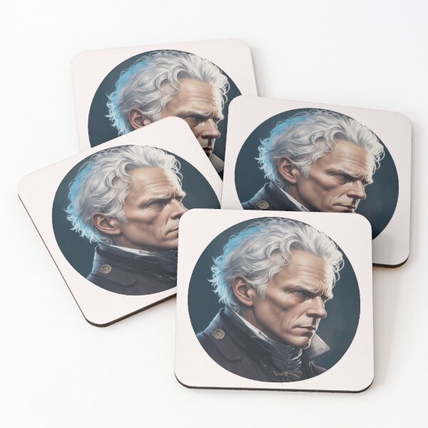 Item preview, Schopenhauer Design Vll Style Philosopher Arthur Schopenhauer Art Digital - AI Art designed and sold by StoicWarrior.