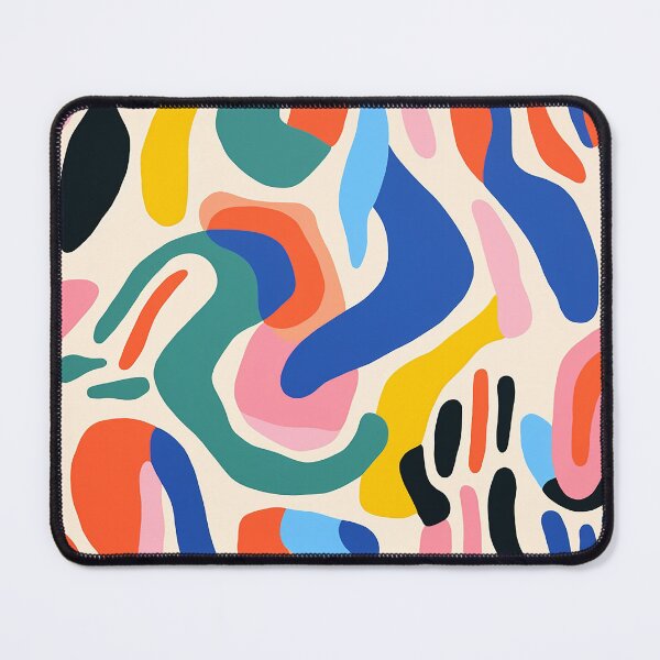 Artikelvorschau, Lebendiger Energie-Matisse-inspirierter maximalistischer Pastellfrühling entworfen und verkauft von Lovegrass Prints.
