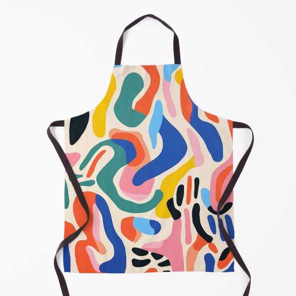 Artikelvorschau, Lebendiger Energie-Matisse-inspirierter maximalistischer Pastellfrühling entworfen und verkauft von Lovegrass Prints.