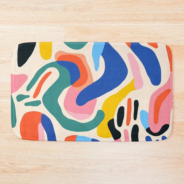 Artikelvorschau, Lebendiger Energie-Matisse-inspirierter maximalistischer Pastellfrühling entworfen und verkauft von Lovegrass Prints.