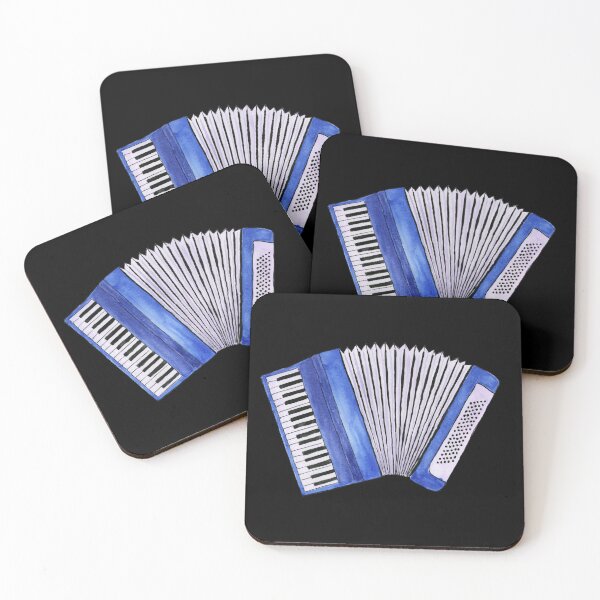 Item preview, Blue Accordion designed and sold by JenPolegattoArt.