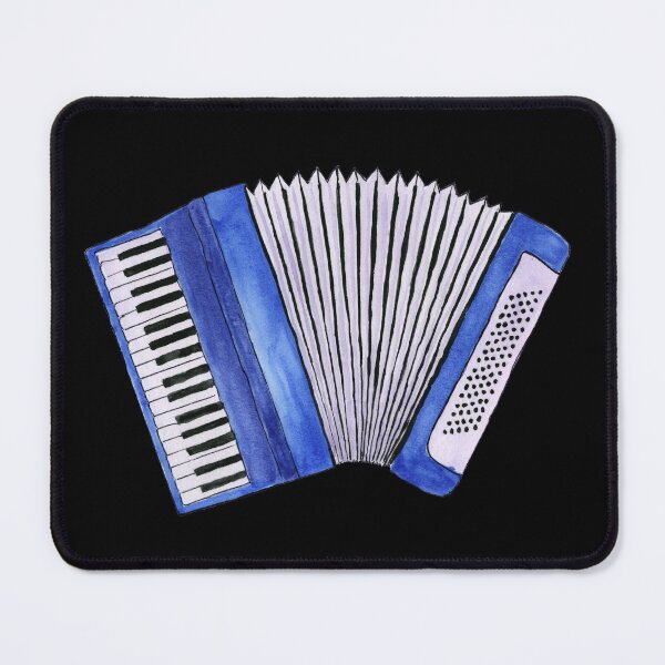 Item preview, Blue Accordion designed and sold by JenPolegattoArt.