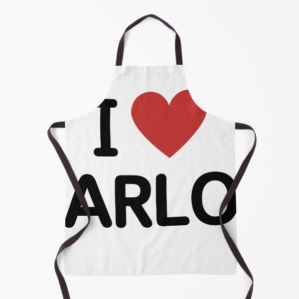 Item preview, I HEART ARLO - BLACK TEXT designed and sold by mughairs.