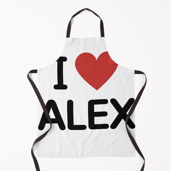 Item preview, I HEART ALEX - BLACK TEXT designed and sold by mughairs.