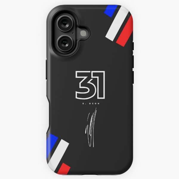 日本グランプリで ESTEBAN OCONのサイン入りiPhone14プロケース Esteban Ocon F1 Haas 2025 Season Signed Phone Case