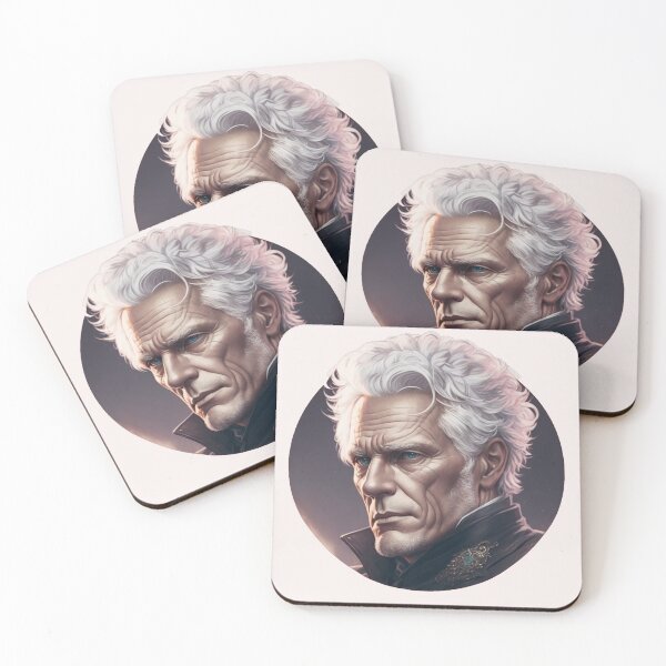 Item preview, Schopenhauer Design Vlll Style Philosopher Arthur Schopenhauer Art Digital - AI Art designed and sold by StoicWarrior.