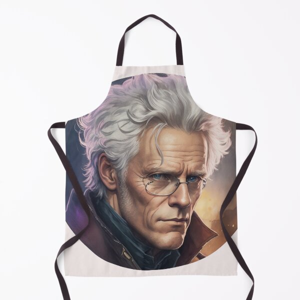 Item preview, Schopenhauer Design lX Style Philosopher Arthur Schopenhauer Art Digital - AI Art designed and sold by StoicWarrior.