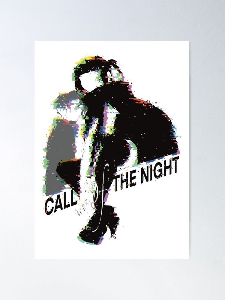 Call of the Night  Minimalist poster, Anime, Poster
