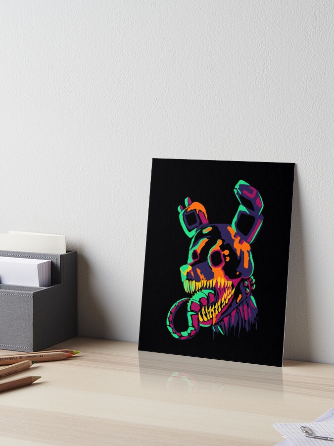 Glitchtrap Art Board Print for Sale by ColaCarnage