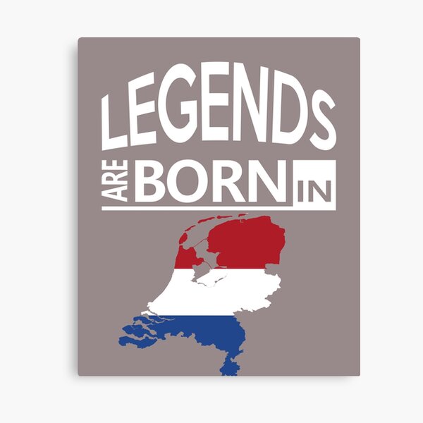 Item preview, Legends born Netherlands Dutch Pride Birthday designed and sold by smily-tees.