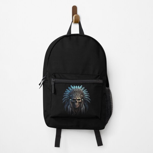 Item preview, Chief's Legacy Skull Character Illustration with Headdress 03 designed and sold by eyestetix.