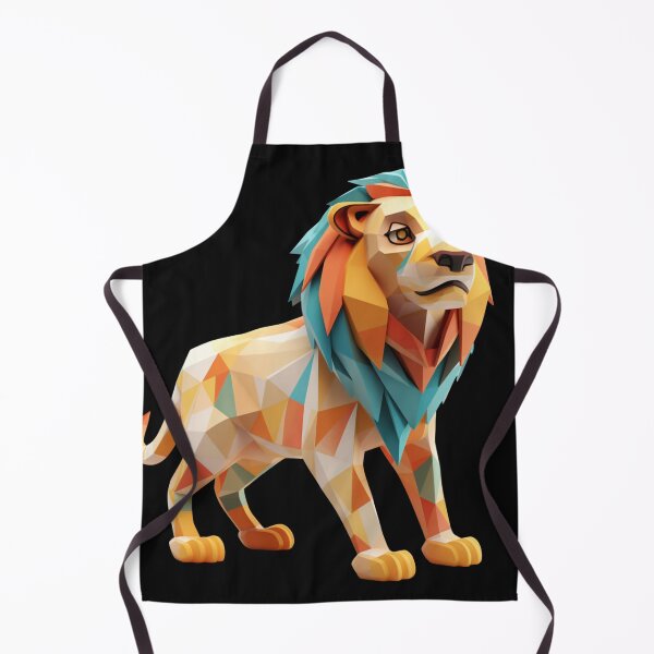 Item preview, Summer Retro Animal Lion 3D designed and sold by Bibby22.
