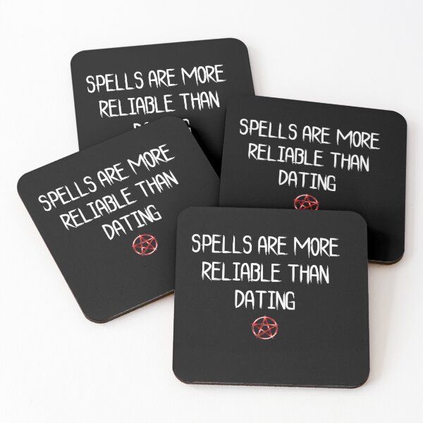 Item preview, Spells are more reliable than dating - witch design  designed and sold by ndubrey.
