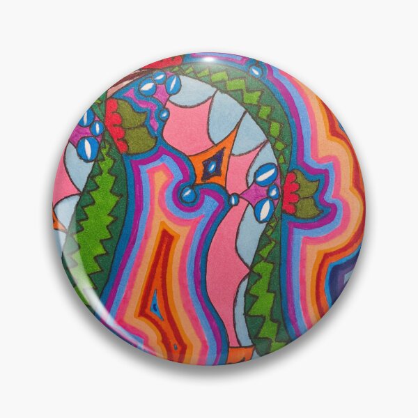 Item preview, Abstract Rainbow Thorn Vines designed and sold by artbyalette.