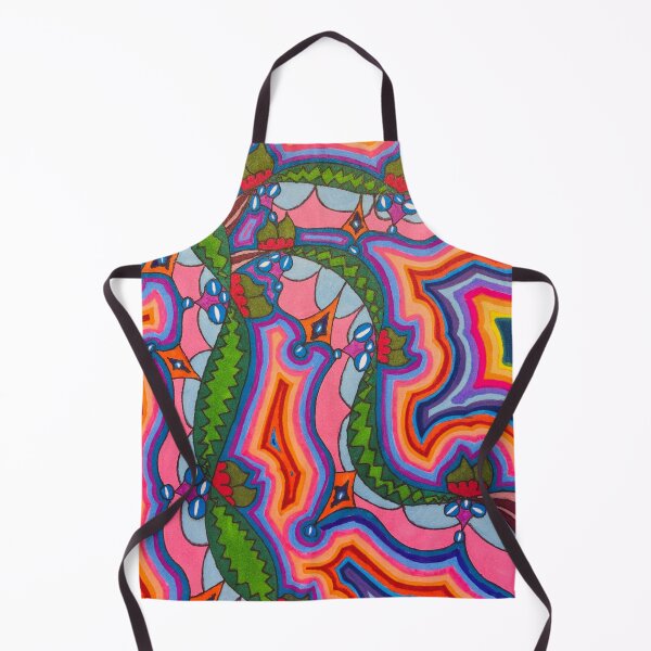 Item preview, Abstract Rainbow Thorn Vines designed and sold by artbyalette.