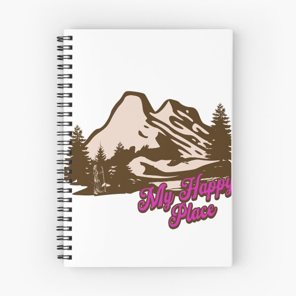 Artikelvorschau, Mein glücklicher Ort, Camping, Berge, die Wildnis entworfen und verkauft von MrBadCollection.
