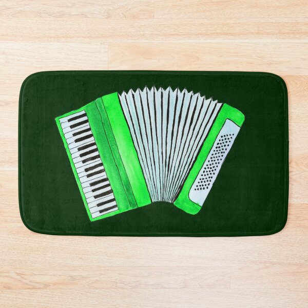 Item preview, Green Accordion designed and sold by JenPolegattoArt.