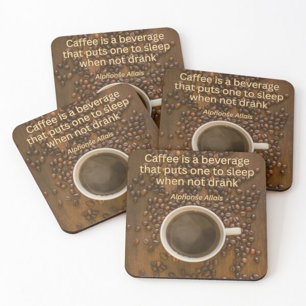 Item preview, Coffee Quotes Poster 4 designed and sold by GorArt1.