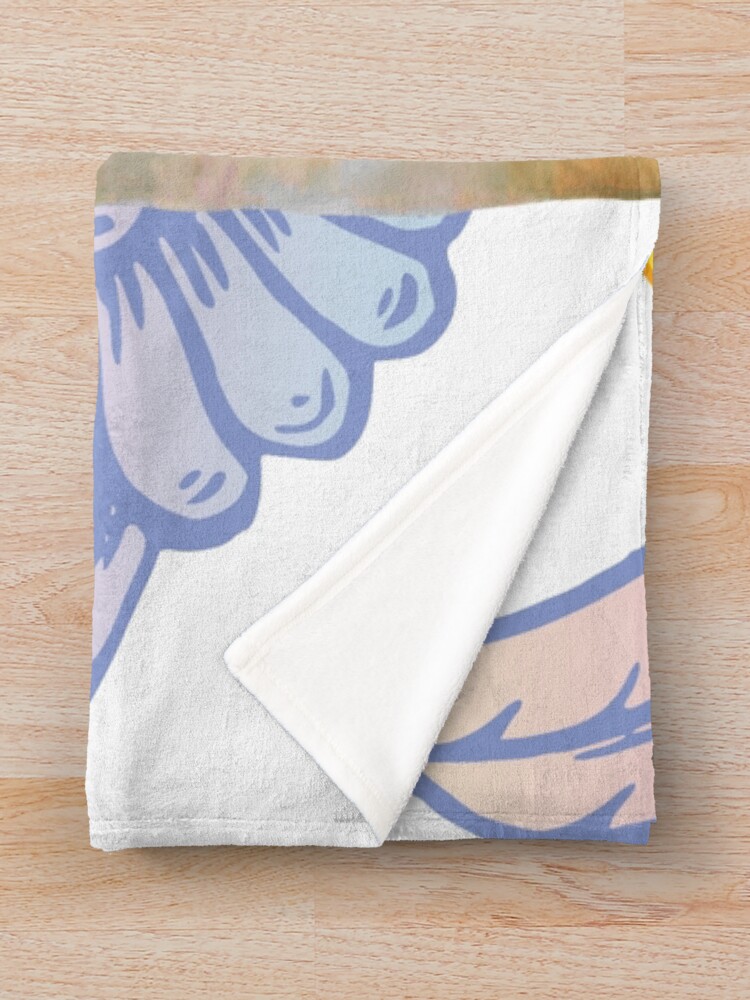 Thumbnail 3 of 6, Throw Blanket, Rest In Peace Cheems designed and sold by Petsthetic.