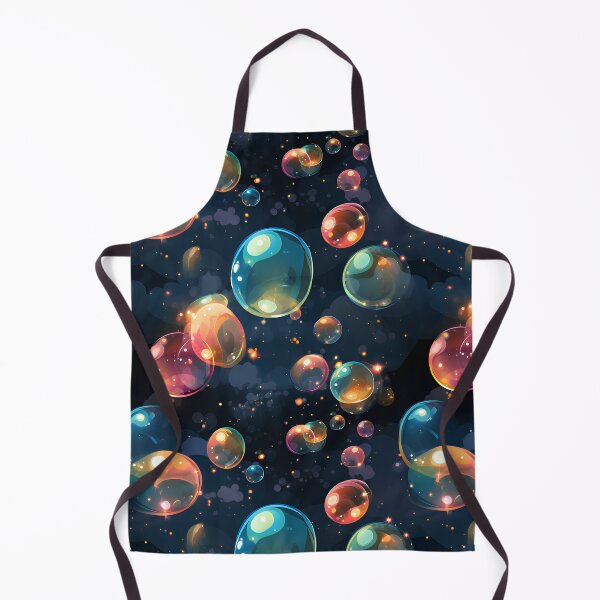 Item preview, colorful soap bubbles seamless designed and sold by Zwzc.