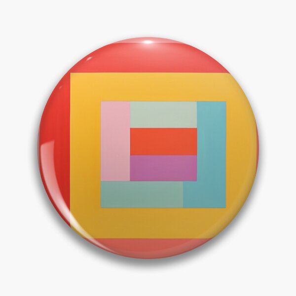 Item preview, Overlapping Squares Color Block Maximalist Hot Pink design designed and sold by Lovegrass Prints.