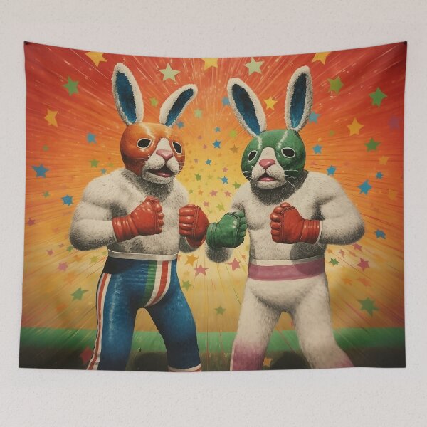 Item preview, Boxing Bunnies designed and sold by kelliekreiser.