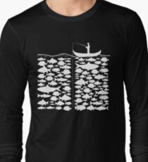 Funny Fishing T-Shirt Present Funny Long Sleeve T-Shirt