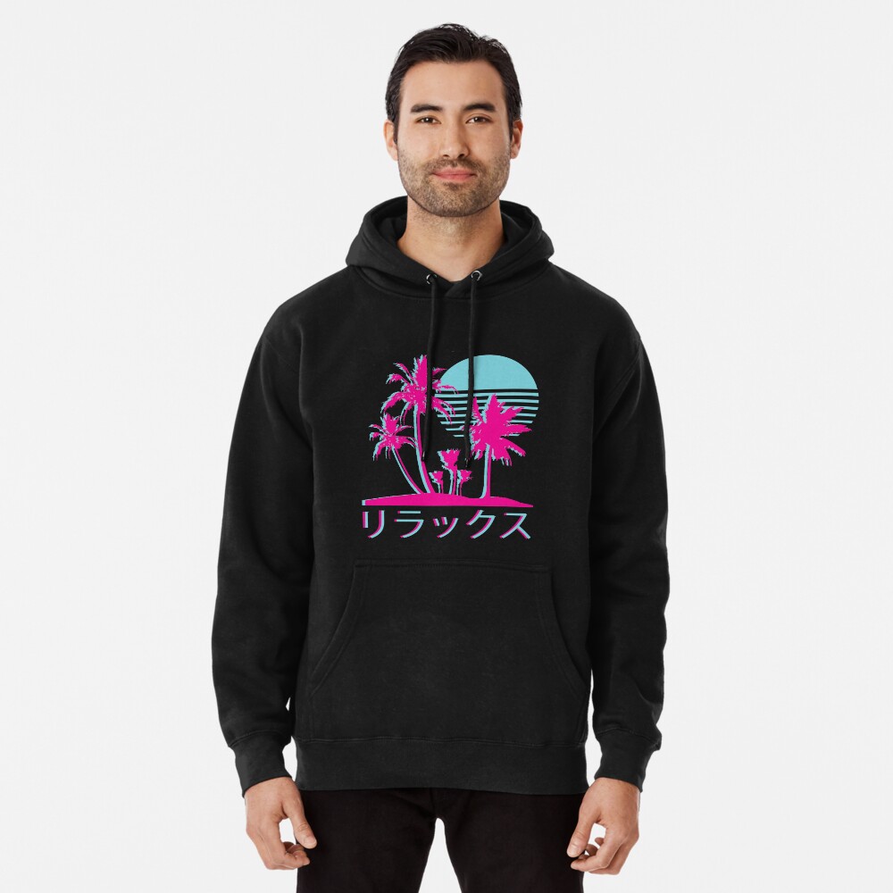 Vaporwave hoodie clearance