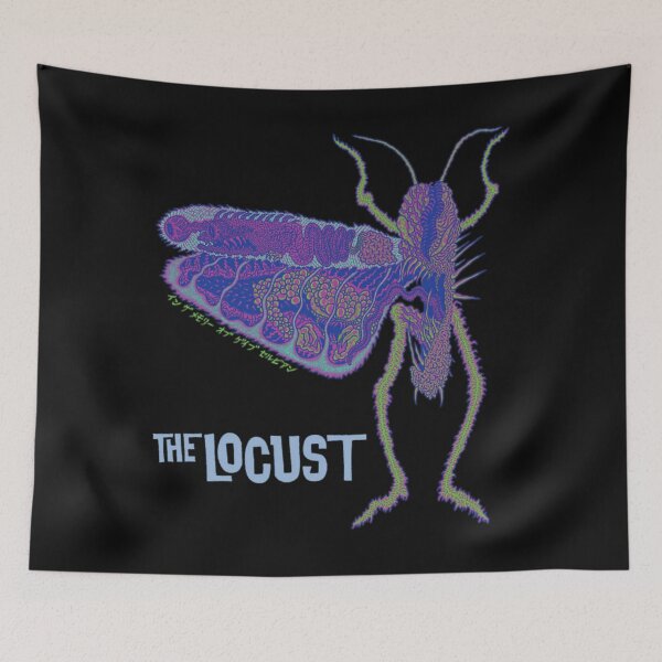Item preview, tour logo best selling hardcore punk music the locust band classic and design  designed and sold by MissRasheedHam.