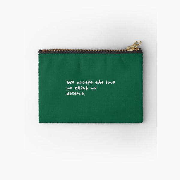Item preview, Stephen Chbosky - The Perks of Being a Wallflower We accept the love we think we deserveT- designed and sold by CrewApparel567.