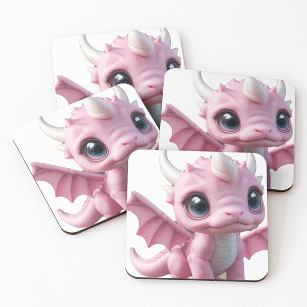 Item preview, Pink baby dragon  designed and sold by Gigglyvibes.