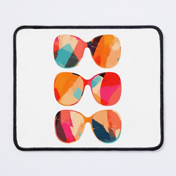 Item preview, Sunglasses Stack: Summer Days Beach Vibes designed and sold by Lovegrass Prints.