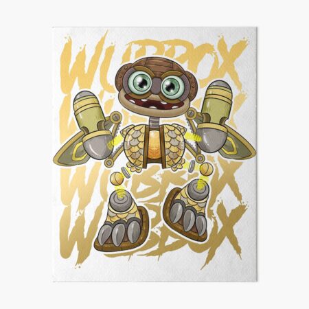 rare wubbox Art Board Print for Sale by quentinpitter1