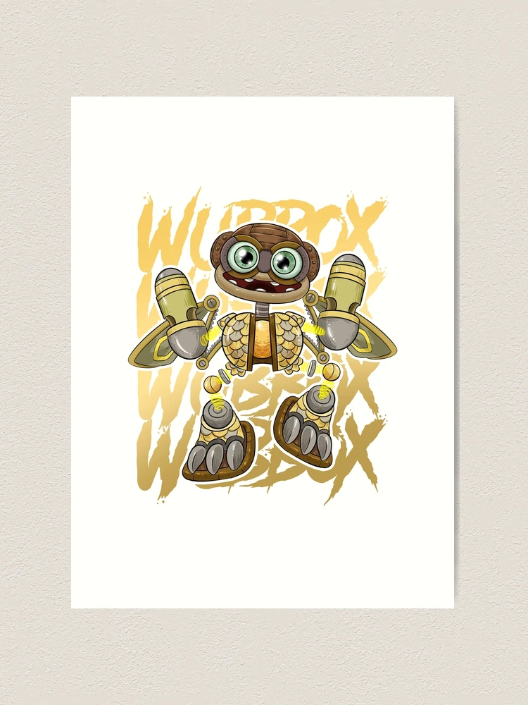 My singing monsters wubbox  Art Print for Sale by EASY Aadia