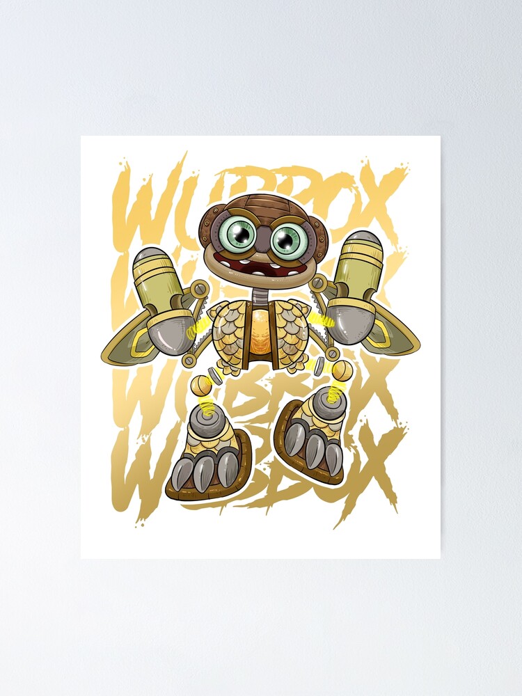 WUBBOX MY SINGING MONSTERS  Poster for Sale by DrawForFunYt