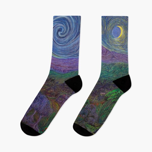 Item preview, Keʻanae Starry Night designed and sold by RachaelRayArt.