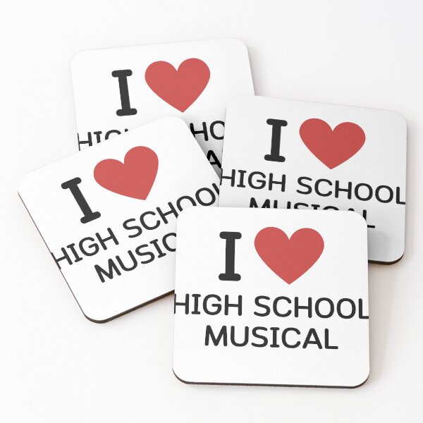 Item preview, I HEART HIGH SCHOOL MUSICAL - BLACK TEXT designed and sold by mughairs.
