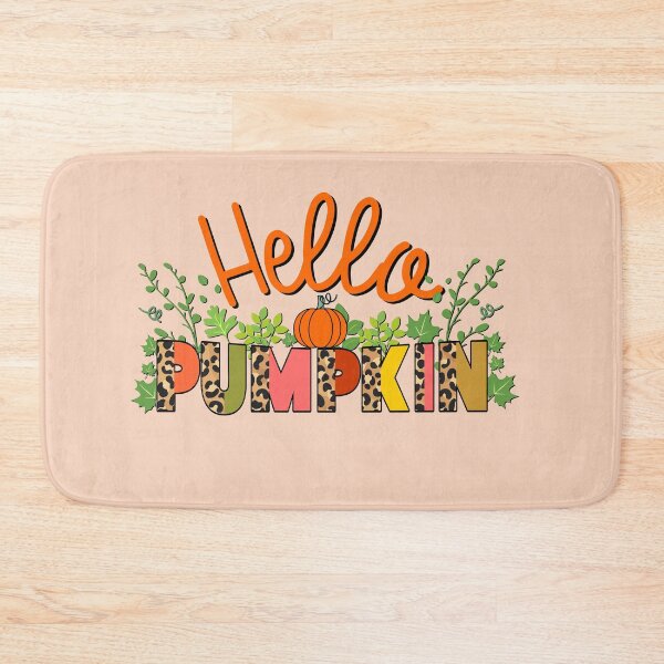 Item preview, Copia de Copia de Hello Pumpkin and leaves designed and sold by Tetete.