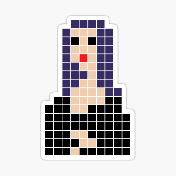 Item preview, Pixel Invader Mona Lisa designed and sold by Pixel-Invader.