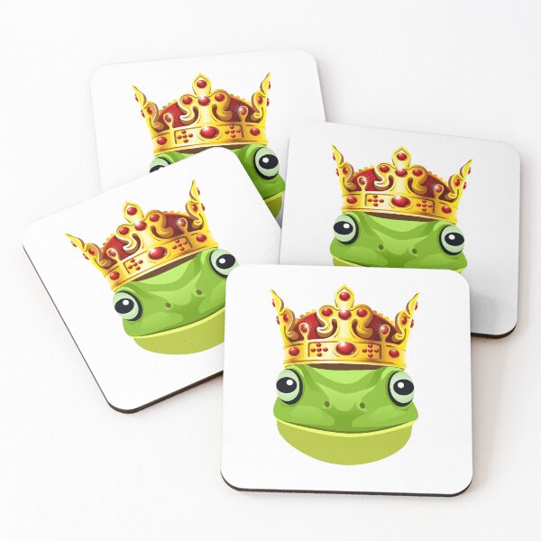Item preview, illustration of the frog king designed and sold by AmsaOza.