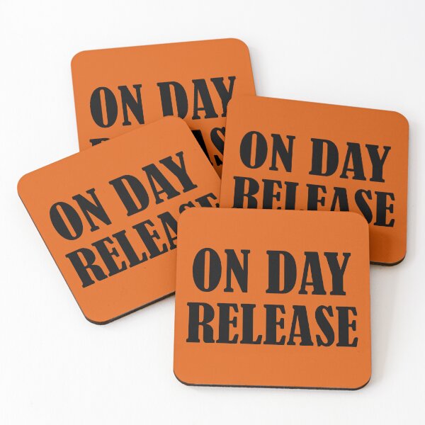Item preview, On Day Release. Funny Prison Novelty designed and sold by DesignHouse07.