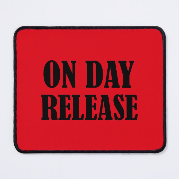 Item preview, On Day Release. Funny Prison Novelty designed and sold by DesignHouse07.