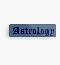 Astrology Metal Print